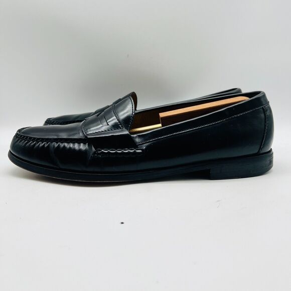Cole Haan Loafers Mens 11 Black Leather Penny Casual Dress Slip On Shoes